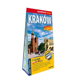 Kraków plan miasta 1:22 000 laminat 2024 - Opracowanie Zbiorowe