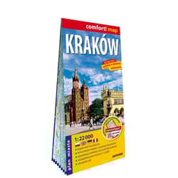 Kraków plan miasta 1:22 000 laminat 2026 - Opracowanie Zbiorowe