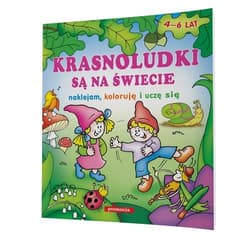 Krasnoludki są na świecie Naklejam, koloruję i uczę się