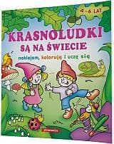 Krasnoludki są na świecie Naklejam, koloruję i uczę się - Warzecha Teresa