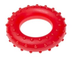 Krążek rehabilitacyjny czerwony 7,2cm