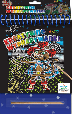 Kreatywne wydrapywanki. Bajki - Praca zbiorowa