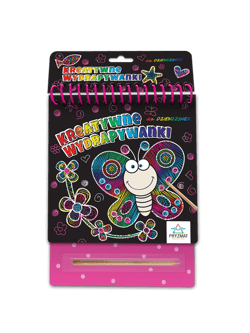 Kreatywne wydrapywanki dla dziewczynek - Opracowanie Zbiorowe