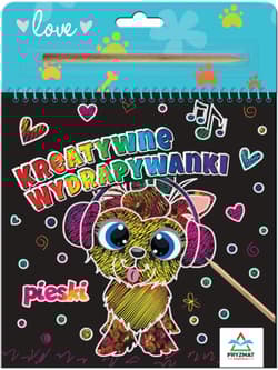 Kreatywne wydrapywanki. Pieski - Aneta Wojciechowska