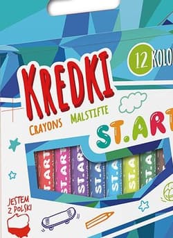 Galeria - zdjęcie nr. 2 - KREDKI ST.ART 12 KOLORÓW