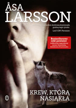 Krew, którą nasiąkła - ebook - Åsa Larsson