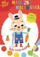 Królik. Magiczna malowanka z farbkami