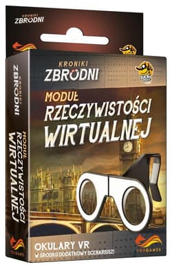 Kroniki Zbrodni Moduł Rzeczywistości Okulary VR - Cicurel David