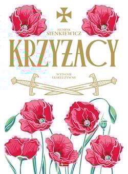 Krzyżacy wydanie ekskluzywne (kolorowe brzegi) - Henryk Sienkiewicz