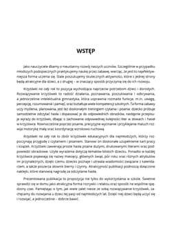 Galeria - zdjęcie nr. 3 - Krzyżówki na cały rok dla dzieci uczących się czytać pisać i rozwiązywać łamigłówki
