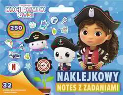 Ks08441 Koci Domek Gabi. Naklejkowy notes z zadaniami / Universal Gabby's Dollhouse - Praca zbiorowa