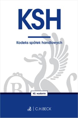 KSH. Kodeks spółek handlowych wyd. 42