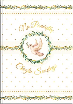 Książeczka A5 Pamiątka Chrztu Gołąb