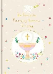 Książeczka A5 Pamiątka Komunijna. Kielich