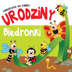 Książeczka do kąpieli  Urodziny Biedronki - Opracowanie Zbiorowe