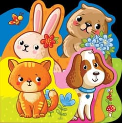 Książeczka do kąpieli Zwierzęta domowe