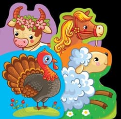 Książeczka do kąpieli Zwierzęta wiejskie