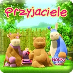 Książeczka kąpielowa Nouky i przyjaciele Przyjaciele - Patrycja Zarawska