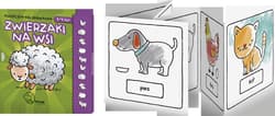 Książeczka kolorowanka zwierzaki na wsi - Opracowanie Zbiorowe