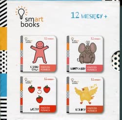 Książeczka poznawcza Części ciała / Kontrasty / Liczby / Kolory Pakiet