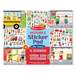 Książeczka z naklejkami Moje Miasto Melissa&Doug