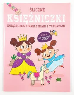 Książeczki z naklejkami i tatuażami Księżniczki