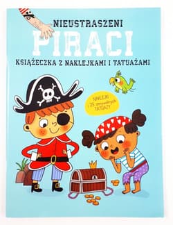 Książeczki z naklejkami i tatuażami Piraci