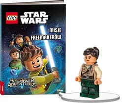 Książka do czytania Lego Star Wars Misje Freemakerów + minifigurka K ZKLNRD307/1 - Opracowanie Zbiorowe