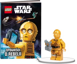 Książka do czytania Lego Star Wars Opowieści o Rebelii + minifigurka - Opracowanie Zbiorowe