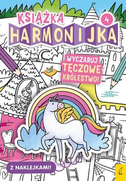 Książka harmonijka 4 Wyczaruj tęczowe królestwo