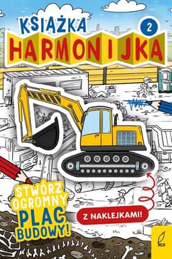 Książka harmonijka Stwórz ogromny plac budowy z naklejkami Część 2