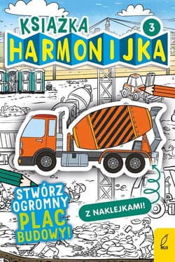 Książka harmonijka Stwórz ogromny plac budowy z naklejkami Część 3