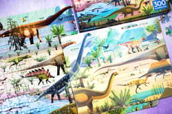 Galeria - zdjęcie nr. 2 - Książka i puzzle Dinozaury 300 elementów