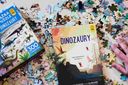 Galeria - zdjęcie nr. 3 - Książka i puzzle Dinozaury 300 elementów