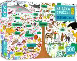 Książka i puzzle Drzewo życia 300 elementów - Alice James