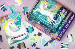 Galeria - zdjęcie nr. 2 - Książka i puzzle Jednorożce 100 elementów