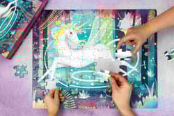 Galeria - zdjęcie nr. 3 - Książka i puzzle Jednorożce 100 elementów