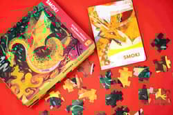 Galeria - zdjęcie nr. 3 - Książka i puzzle Smoki 100 elementów