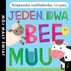 Książka rozkładanka Liczymy: Jeden dwa bee muu