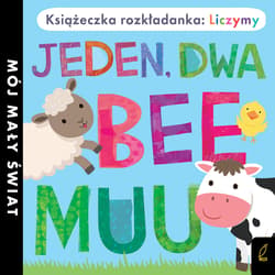 Książka rozkładanka Liczymy: Jeden dwa bee muu - Opracowanie Zbiorowe