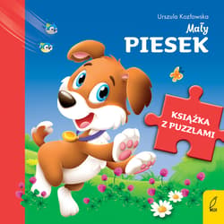 Książka z puzzlami Mały piesek - Urszula Kozłowska