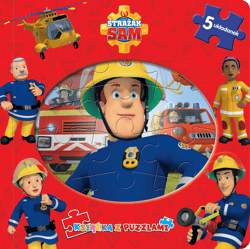 Książka z puzzlami. Strażak Sam - Opracowanie Zbiorowe