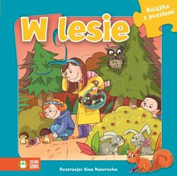 Książka z puzzlami W lesie