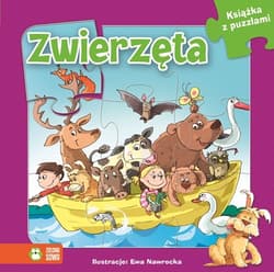 Książka z puzzlami Zwierzęta