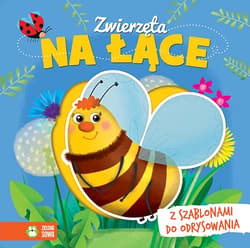 Książka z szablonem Na łące