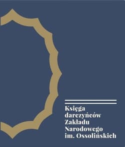 Księga darczyńców Zakładu Narodowego -  Pękalska Marta