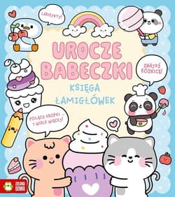 Księga łamigłówek. Urocze babeczki