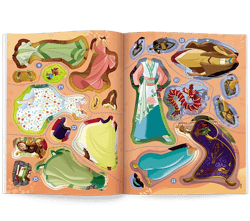 Galeria - zdjęcie nr. 2 - Księżniczka Brokatowe ubieranki SDLB-9107