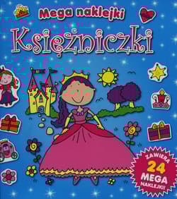 Księżniczka Mega naklejki