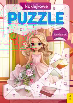 Księżniczki. Naklejkowe puzzle